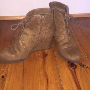 American Rag Brown ankle boots
